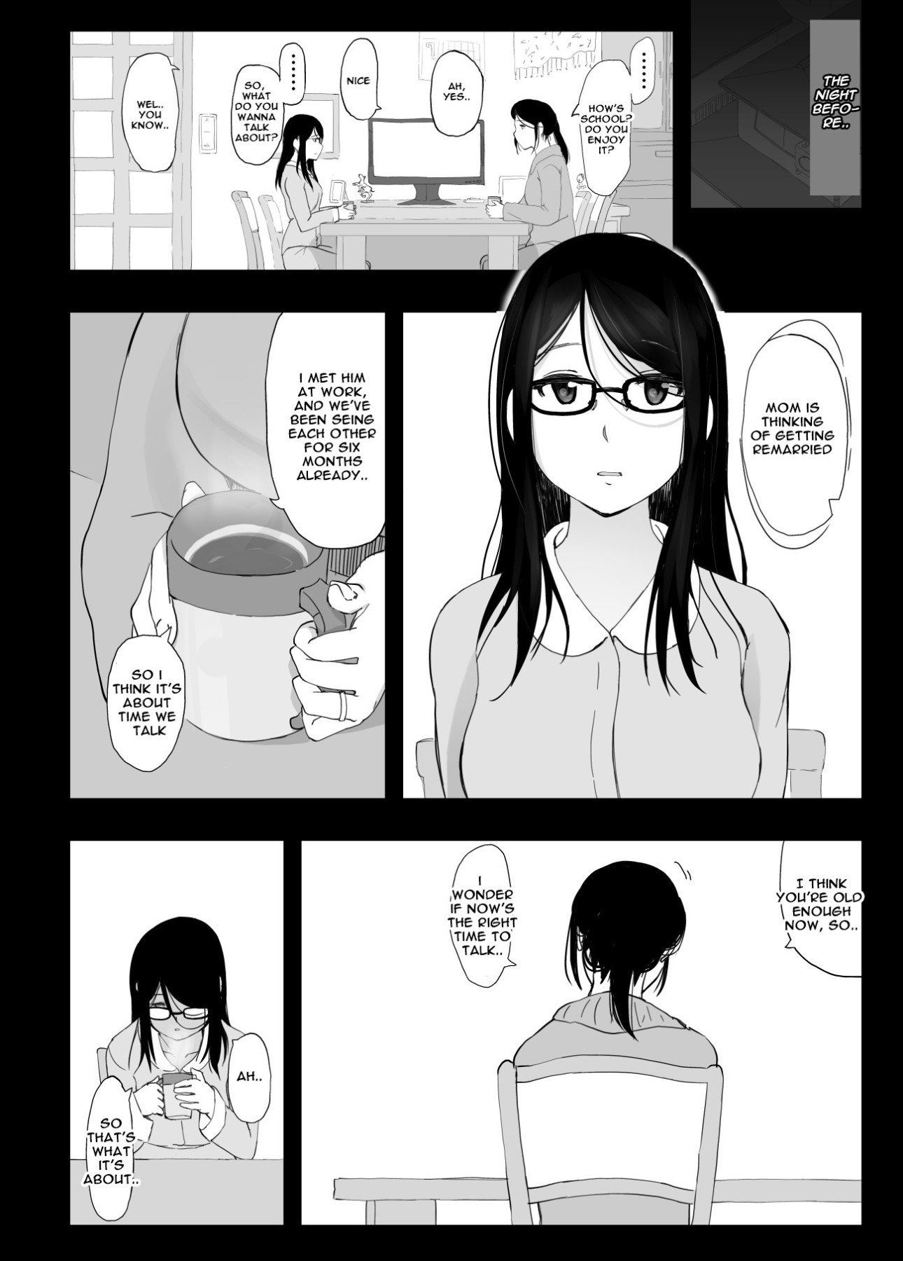 Hentai Manga Comic-The Day My Girlfriend And My Senpai Became Family-Read-4